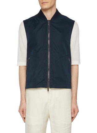Main View - Click To Enlarge - EQUIL - Water Repellent Zip Up Vest