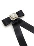 Detail View - Click To Enlarge - JENNIFER BEHR - Zora Crystal Silk Satin Bow Barrette