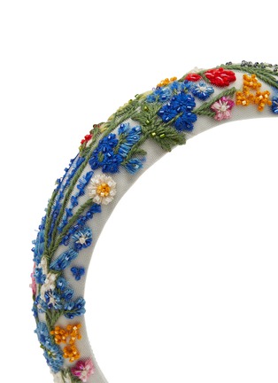 Detail View - Click To Enlarge - JENNIFER BEHR - Stazie Embroidered Flowers Headband