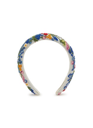 Main View - Click To Enlarge - JENNIFER BEHR - Stazie Embroidered Flowers Headband