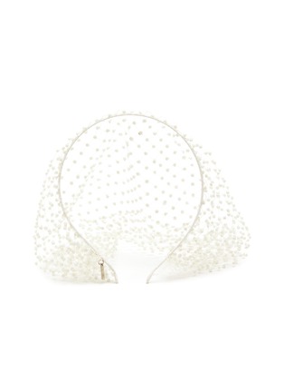 Main View - Click To Enlarge - JENNIFER BEHR - Britton Artificial Pearl Voilette Headband