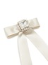 Detail View - Click To Enlarge - JENNIFER BEHR - Zora Crystal Silk Satin Bow Barrette