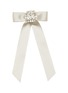 Main View - Click To Enlarge - JENNIFER BEHR - Zora Crystal Silk Satin Bow Barrette