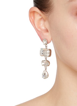 JENNIFER BEHR | Alyssa Swarovski Crystal Drop Earrings