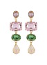 Main View - Click To Enlarge - JENNIFER BEHR - Alyssa Swarovski Crystal Drop Earrings