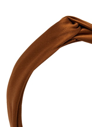 Detail View - Click To Enlarge - JENNIFER BEHR - Petite Twist Silk Satin Headband