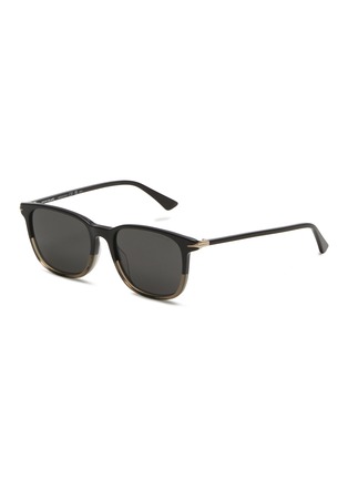 Main View - Click To Enlarge - MONTBLANC - Acetate Square Sunglasses