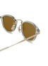 Detail View - Click To Enlarge - MONTBLANC - Acetate Oval Sunglasses