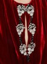  - GIAMBATTISTA VALLI - Embellished Cap Sleeve Velvet Dress