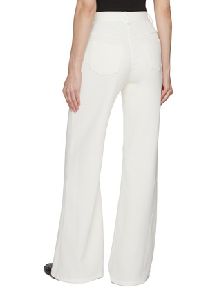 Back View - Click To Enlarge - GIAMBATTISTA VALLI - High Waist Crepe Trousers