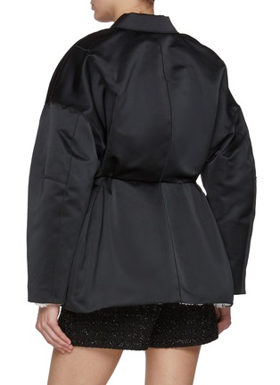 Back View - Click To Enlarge - GIAMBATTISTA VALLI - Bow Detail Jacket