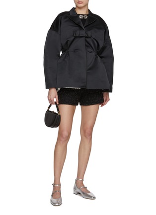 Figure View - Click To Enlarge - GIAMBATTISTA VALLI - Bow Detail Jacket