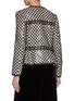 Back View - Click To Enlarge - GIAMBATTISTA VALLI - Peplum Sequined Bouclé Jacket