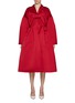 Main View - Click To Enlarge - GIAMBATTISTA VALLI - Bow Detail Long Coat