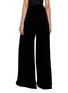 Back View - Click To Enlarge - GIAMBATTISTA VALLI - Fluid Velvet Wide Leg Pants