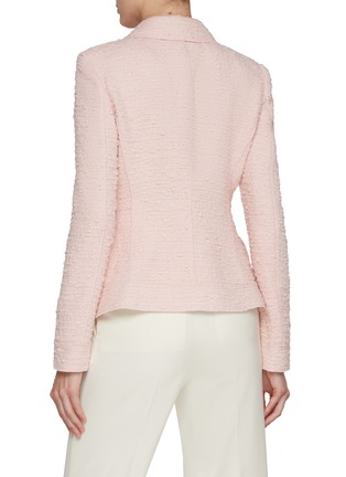 Back View - Click To Enlarge - GIAMBATTISTA VALLI - Bouclé Tweed Jacket