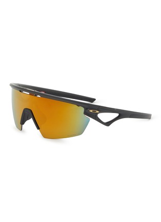 Main View - Click To Enlarge - OAKLEY - Single Lens O Matter™ Geometric Sunglasses