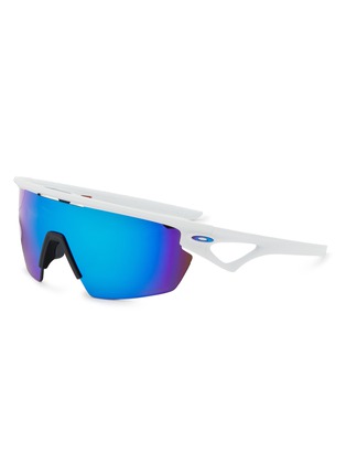 Main View - Click To Enlarge - OAKLEY - Single Lens O Matter™ Geometric Sunglasses