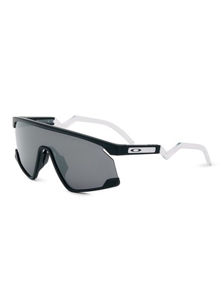 Main View - Click To Enlarge - OAKLEY - Single Lens Bio Matter™ Geometric Sunglasses