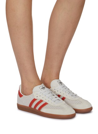 Figure View - Click To Enlarge - ADIDAS - Samba OG Low Top Lace Up Sneakers