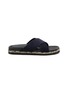 Main View - Click To Enlarge - FRESCOBOL CARIOCA - Breno Suede Sandals