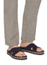 Figure View - Click To Enlarge - FRESCOBOL CARIOCA - Breno Suede Sandals