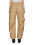 Main View - Click To Enlarge - DARKPARK - Rose Heavy Twill Cargo Trousers