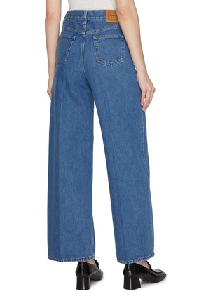 Back View - Click To Enlarge - TOTEME - Wide Denim Jeans