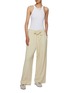 Figure View - Click To Enlarge - TOTEME - Tie Waist Fluid Trousers