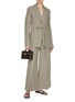 Figure View - Click To Enlarge - TOTEME - Cotton Garment-Dyed Blazer