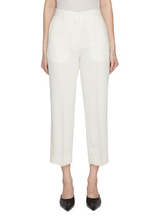 Main View - Click To Enlarge - TOTEME - Straight Cropped Pants