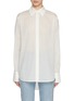 Main View - Click To Enlarge - TOTEME - Long-Length Sheer Shirt