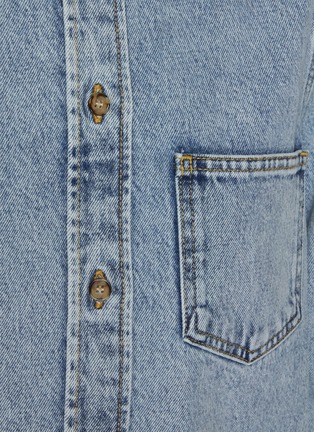  - TOTEME - Petite Acid Washed Denim Shirt