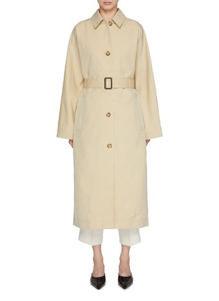 Main View - Click To Enlarge - TOTEME - Silk Cotton Trench Coat