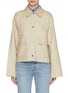 Main View - Click To Enlarge - TOTEME - Organic Cotton Cropped Jacket