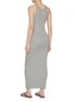 Back View - Click To Enlarge - TOTEME - Curved Rib Tank Dress