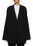 Main View - Click To Enlarge - TOTEME - Oversized Cotton Cardigan