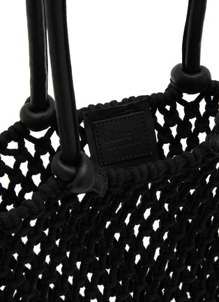 Detail View - Click To Enlarge - CLARE V. - Sandy Braided Rope Tote Bag