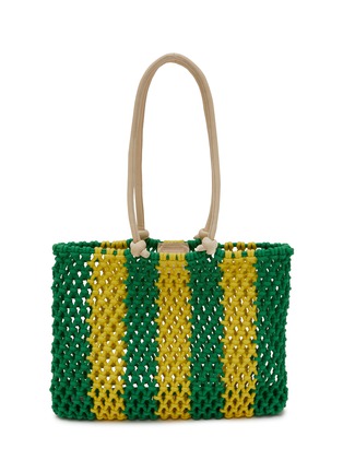 Main View - Click To Enlarge - CLARE V. - Striped Sandy Tote Bag