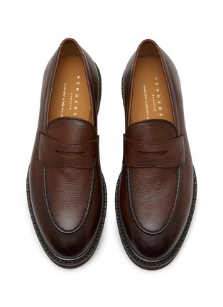 Detail View - Click To Enlarge - HENDERSON - Cervo Penny Leather Loafers