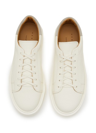 Detail View - Click To Enlarge - HENDERSON - Granello Burro Leather Padded Men's Sneakers