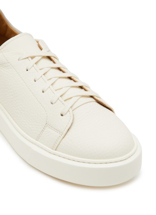 Detail View - Click To Enlarge - HENDERSON - Granello Burro Leather Padded Men's Sneakers