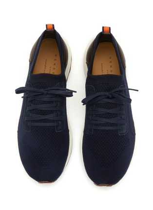 Detail View - Click To Enlarge - HENDERSON - Fodera Cotone Knit Men's Sneakers