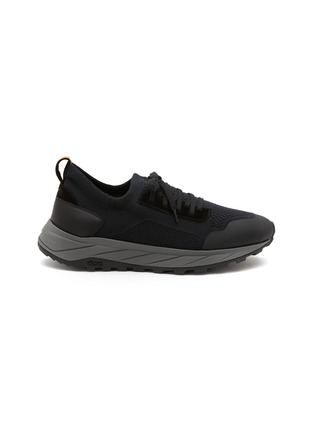 Main View - Click To Enlarge - HENDERSON - Fodera Cotone Knit Men's Sneakers