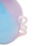 Detail View - Click To Enlarge - VAISSELLE - Squiggly Handle Vase — Blue/ Lilac