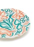 Detail View - Click To Enlarge - VAISSELLE - Colette Side Plate — Orange/Green