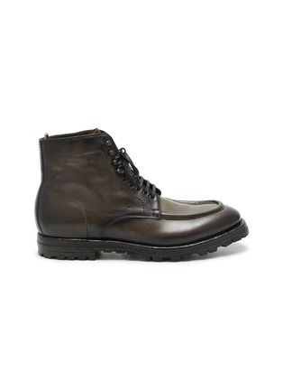 Main View - Click To Enlarge - OFFICINE CREATIVE - Vail 010 Leather Ankle Boots