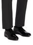 Figure View - Click To Enlarge - DOUCAL'S - Patent Leather Derby Shoes