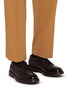 Figure View - Click To Enlarge - DOUCAL'S - Coda Leather Derby Shoes