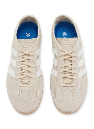 Detail View - Click To Enlarge - ADIDAS - x CLOT Gazelle Low Top Sneakers